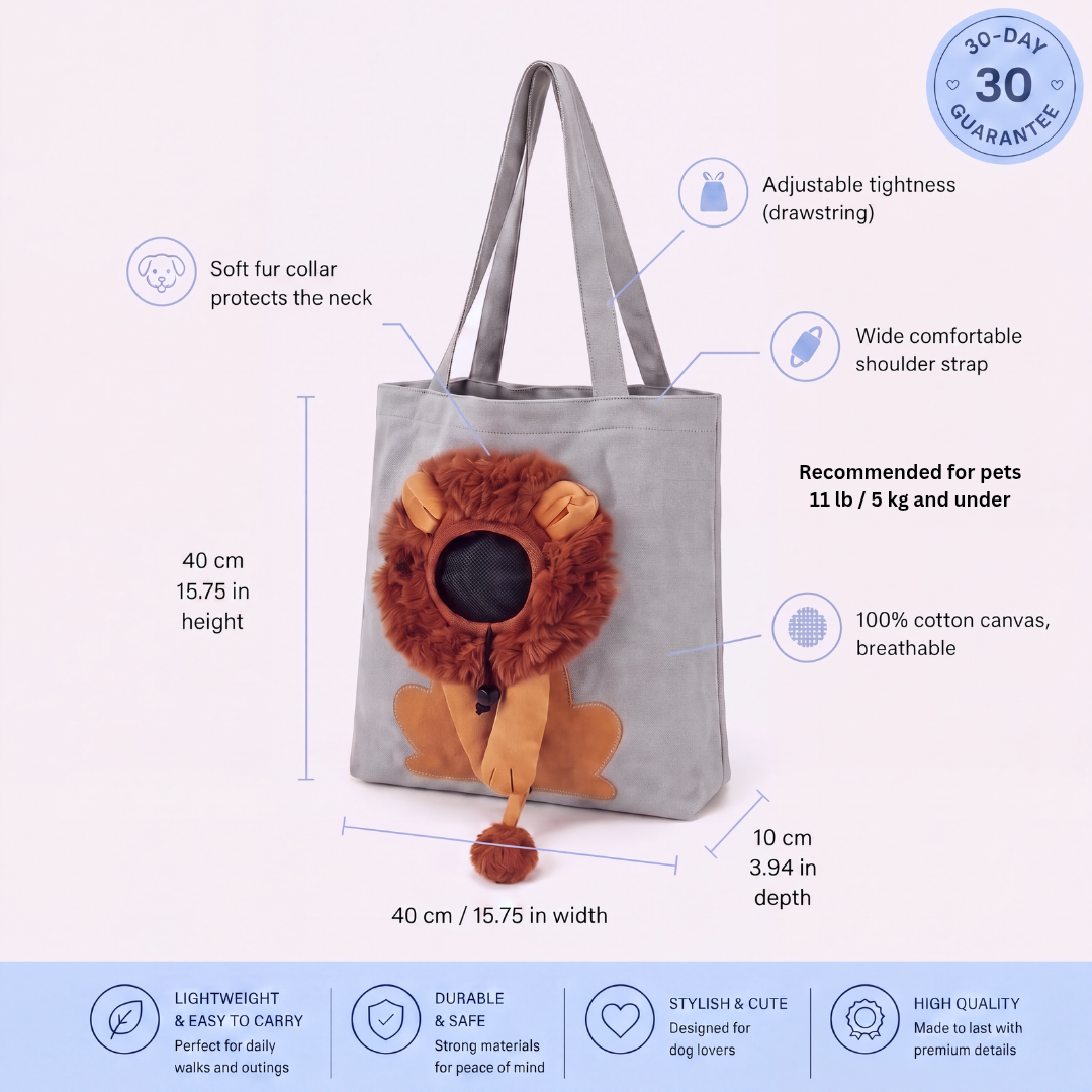 Furdreams Pet Carrier Tote Bag