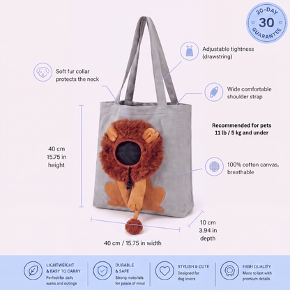 Furdreams Pet Carrier Tote Bag